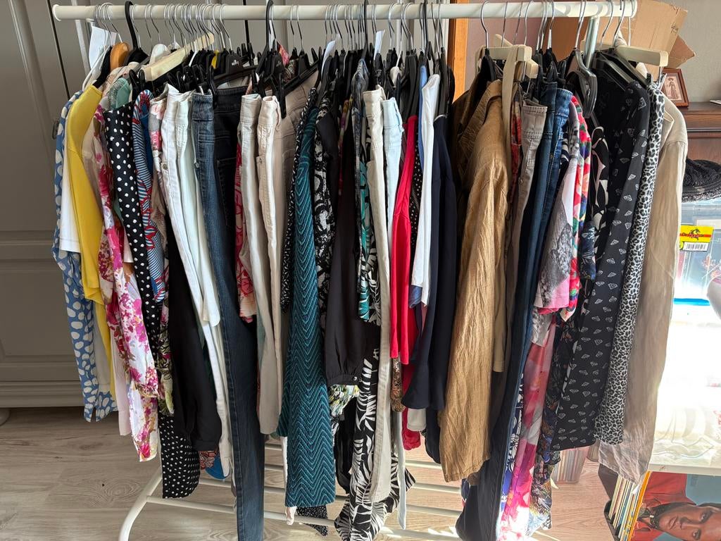 Dameskleding maat 46/48, o.a. Gerry Weber., Kleding | Dames, Grote Maten, Ophalen, Zo goed als nieuw, Overige kleuren, Overige typen