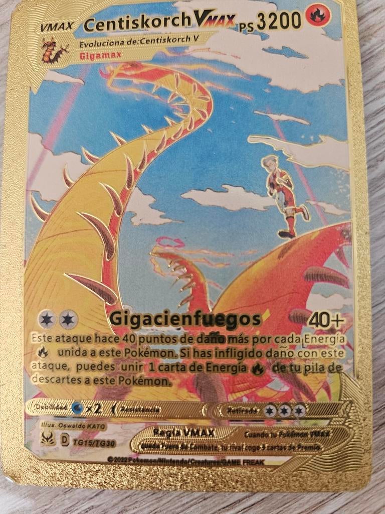 Centiskorch, Hobby en Vrije tijd, Verzamelkaartspellen | Pokémon, Ophalen, Zo goed als nieuw, Losse kaart, Foil