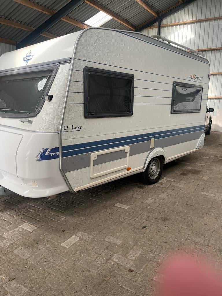 Hobby 400 De Luxe caravan, Hobby, 750 - 1000 kg, Particulier, 4 tot 5 meter
