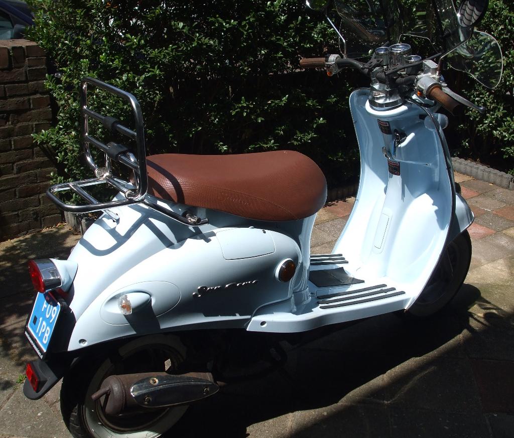 Retro Scooter Santini San Remo, Gebruikt, Benzine, Ophalen, Overige merken