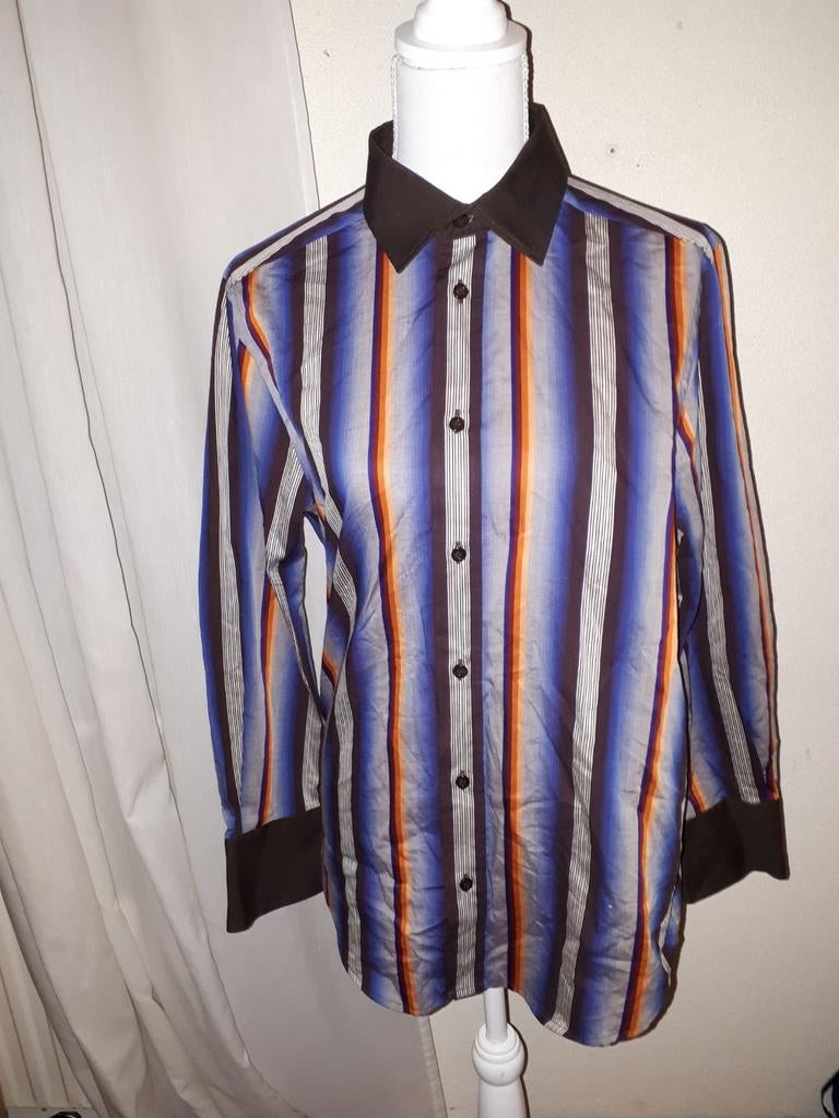 Gestreepte overhemd van Martinique maat M zgan, Overige kleuren, Zo goed als nieuw, Martinique, Halswijdte 39/40 (M)