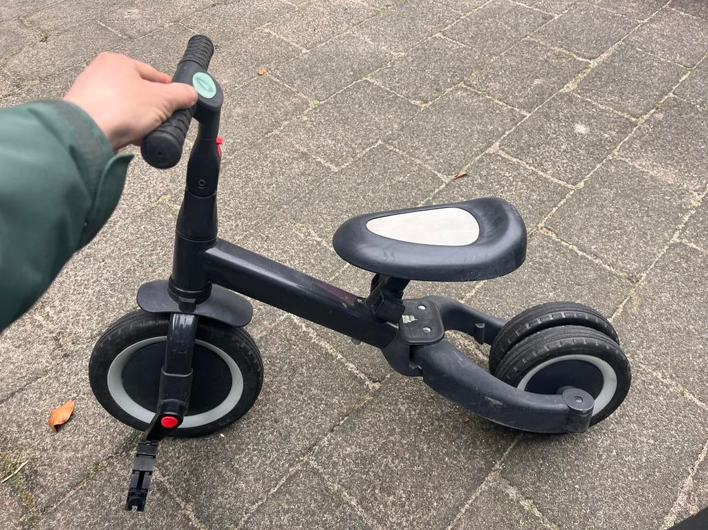 Topmark 4-in-1 driewieler-loopfiets-fiets dreumes/peuter, Fietsen en Brommers, Fietsen | Driewielers, Gebruikt, Ophalen