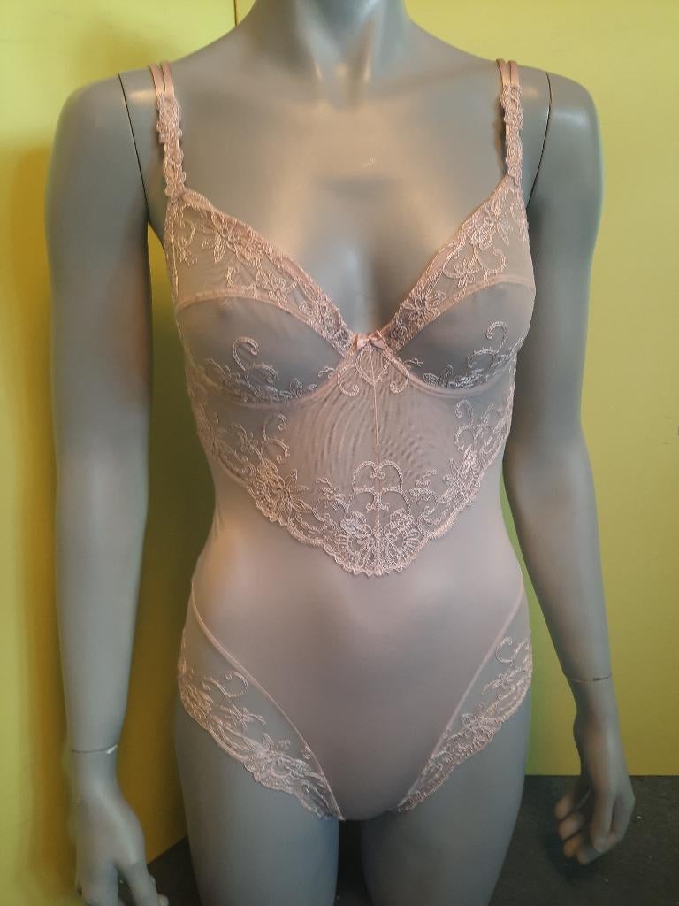 Ambra Body 2534B Rosa 70C, Kleding | Dames, Ophalen of Verzenden, Zwart, Body of Korset