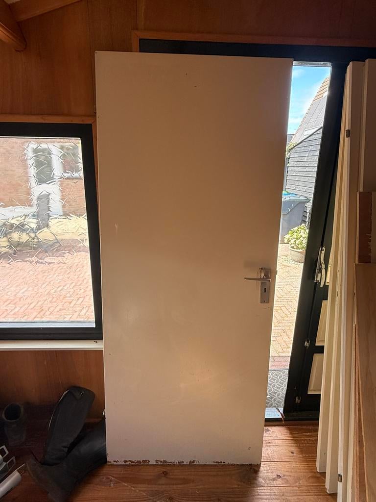 Verschillende opdekdeuren, Doe-het-zelf en Verbouw, Deuren en Horren, Ophalen, Gebruikt, Binnendeur, 200 tot 215 cm