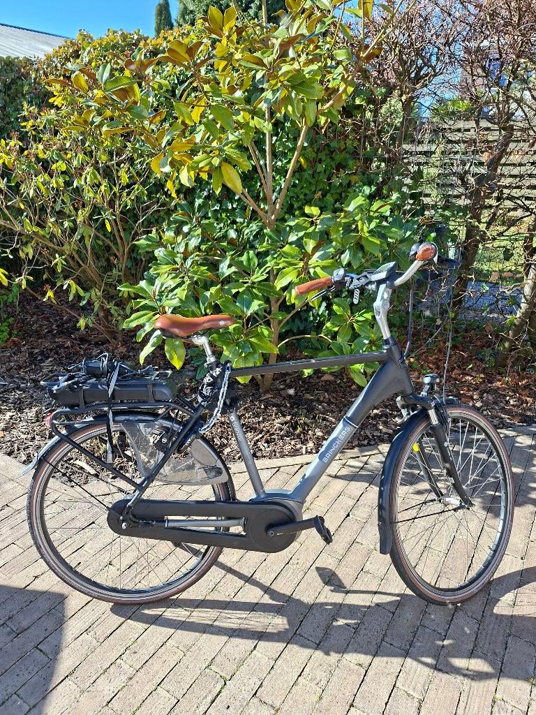 e-bike Brinckers heren frame 61, Fietsen en Brommers, Elektrische fietsen, Gebruikt, Brinckers, 59 cm of meer, 50 km per accu of meer
