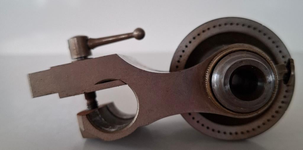 Kop van Lorch draaibankje 8 mm., Antiek en Kunst, Antiek | Klokken, Ophalen of Verzenden