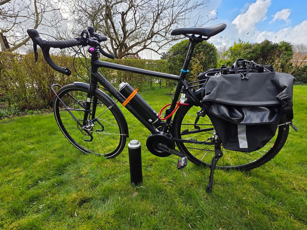 Trek Crossrip elite trekkingfiets met Pendix eDrive, 28 inch, Gebruikt, 15 tot 20 versnellingen, 53 tot 57 cm