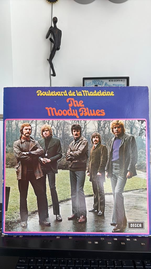 The Moody Blues Boulevard de la Madeleine, Cd's en Dvd's, Vinyl | Pop, Ophalen of Verzenden, Zo goed als nieuw, 12 inch