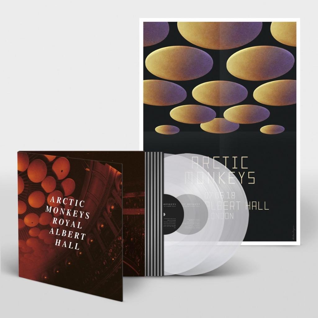 Vinyl 2LP+Poster Arctic Monkeys Royal Albert Hall CLEAR NEW, Cd's en Dvd's, Ophalen of Verzenden, Nieuw in verpakking, 12 inch