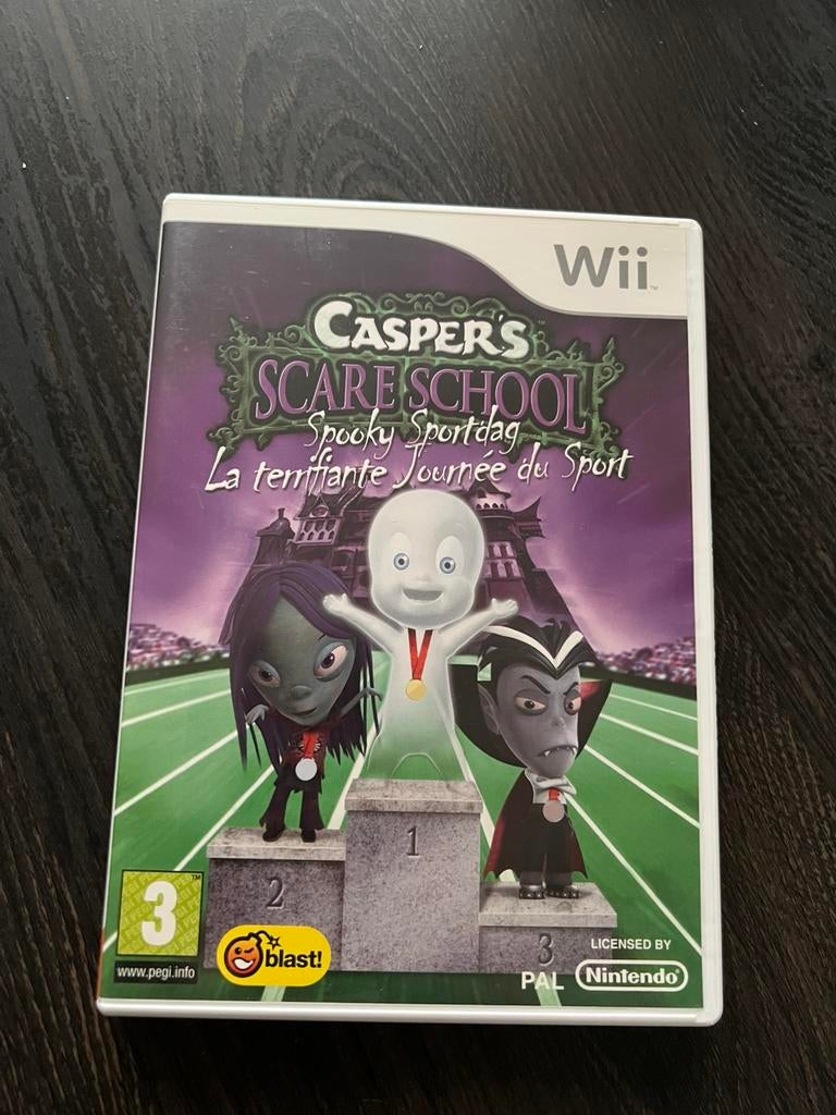 casper's scare school wii, Spelcomputers en Games, Games | Nintendo Wii, Ophalen, Overige genres, 1 speler, Zo goed als nieuw