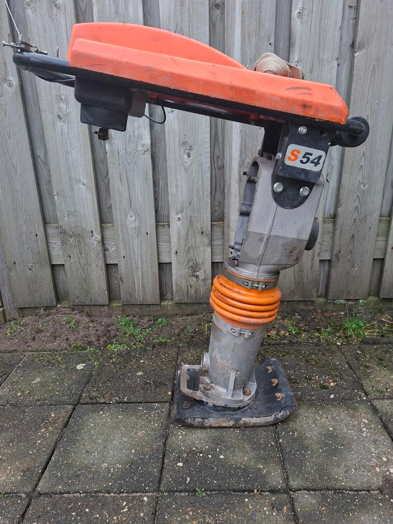 Trilstamper SAMAC   S 54, Tuin en Terras, Hand-tuingereedschap, Ophalen of Verzenden, Gebruikt