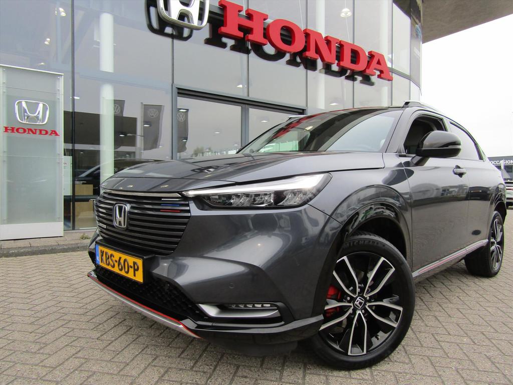 Honda HR-V 1.5 i-MMD 131pk CVT Advance Style, Premium audio, Automaat, Leder en Stof, Bedrijf, 19 km/l