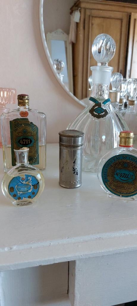 Boldoot en 4711 eaudecologne parfum, Ophalen of Verzenden, Parfumfles