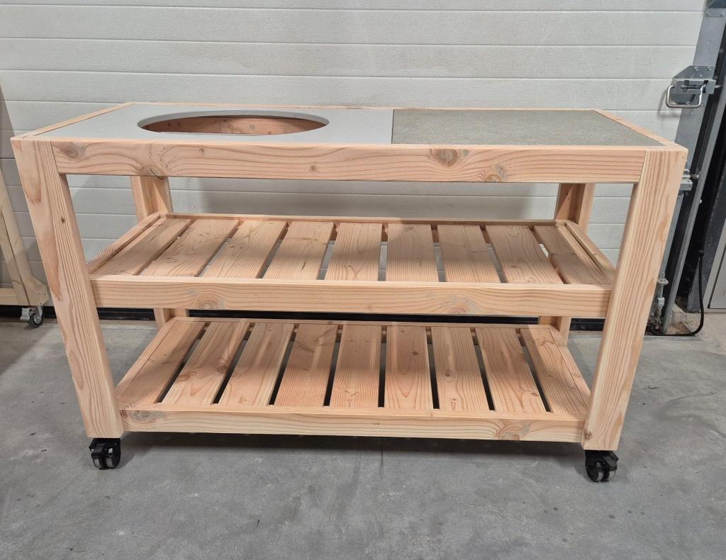 Buitenkeuken - Kamado - Green EGG - The Bastard, Tuin en Terras, Buitenkeukens, Ophalen of Verzenden, Nieuw, Houtskool