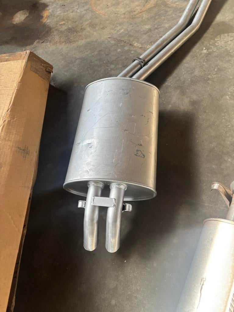 Uitlaat Mercedes W107 SL einddemper, Auto-onderdelen, Ophalen, Nieuw, Mercedes-Benz