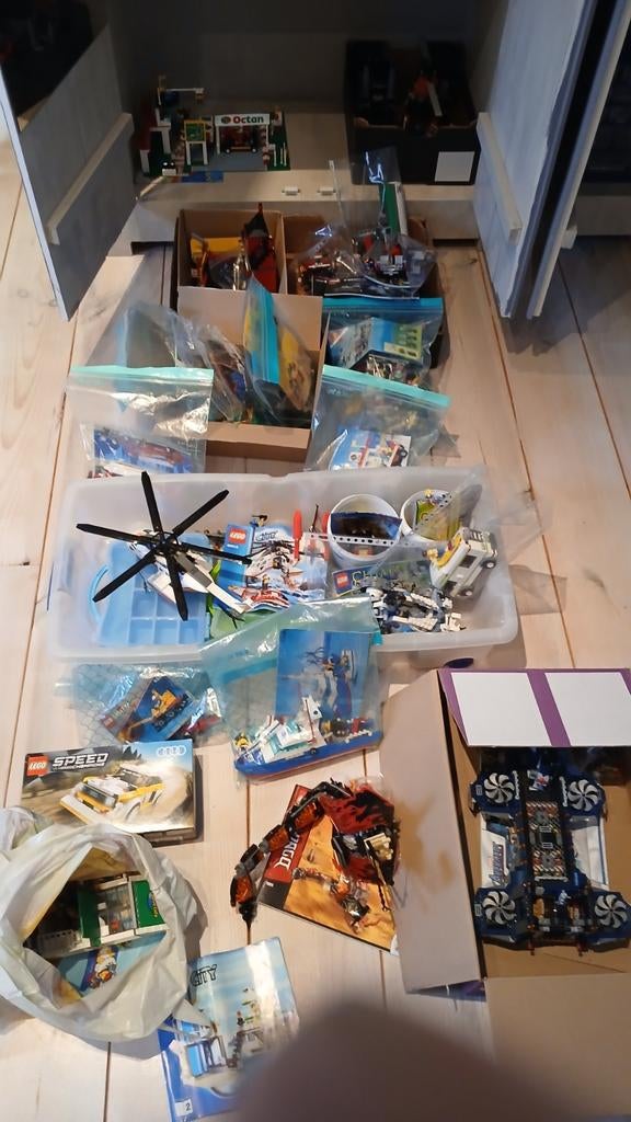 Grote (zie omschrijving)collectie diverse Lego sets 41 stuks, Ophalen of Verzenden, Zo goed als nieuw, Complete set, Lego