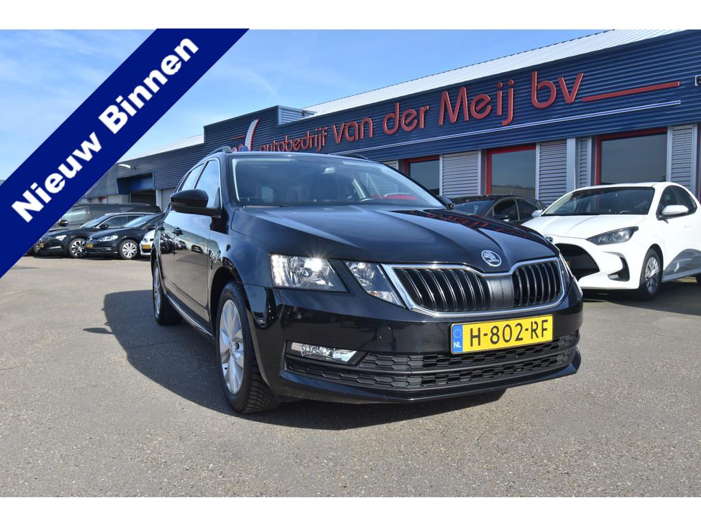Skoda Octavia Combi 1.0 TSI Greentech Business Edition , CLI, Gebruikt, Zwart, Origineel Nederlands, 3 cilinders