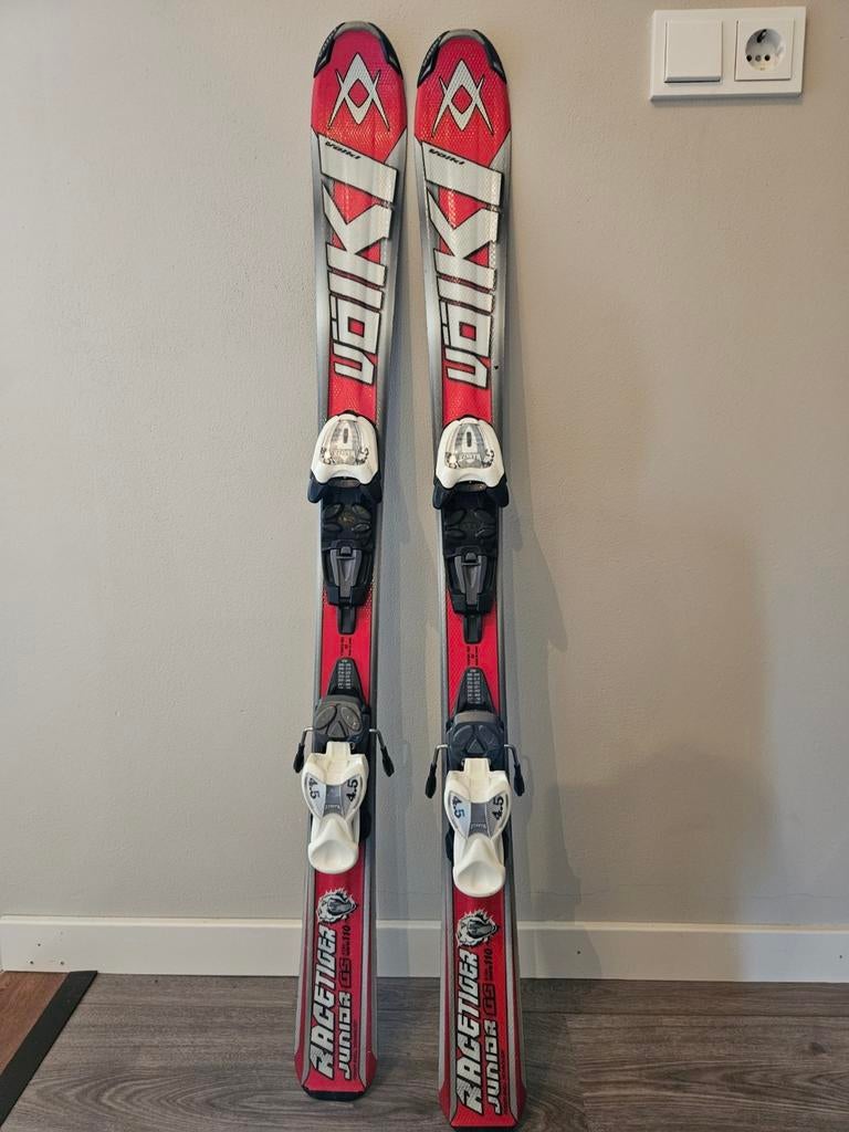 Ski Völkl racetiger junior, Sport en Fitness, Skiën en Langlaufen, Gebruikt, 100 tot 140 cm, Skiën, Ski's