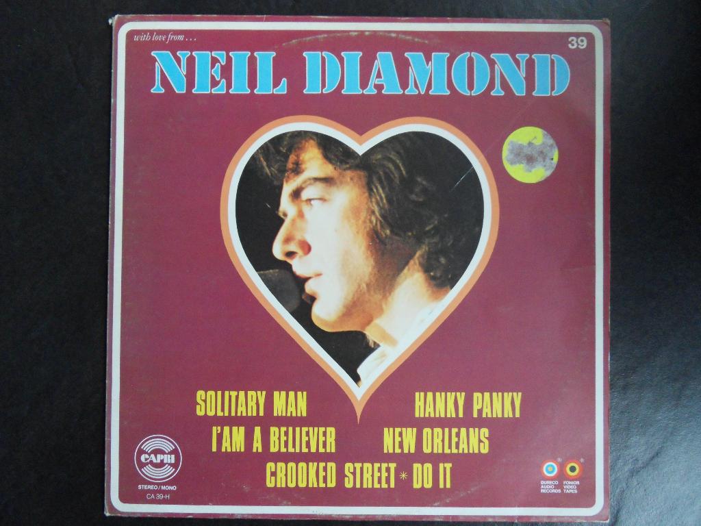 Neil Diamond - With love from...Neil Diamond (LP), Cd's en Dvd's, Vinyl | Pop, Ophalen of Verzenden, Gebruikt, 12 inch