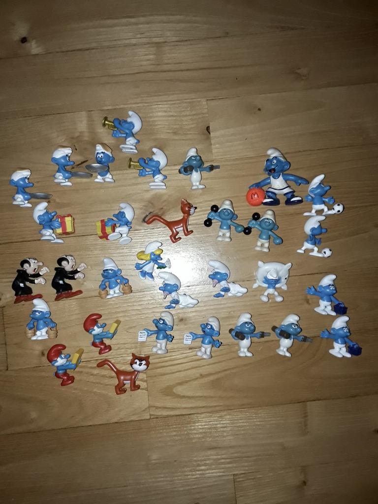 McDonalds Happy Meal smurfen, Verzamelen, Smurfen, Ophalen of Verzenden, Zo goed als nieuw, Poppetje, Figuurtje of Knuffel