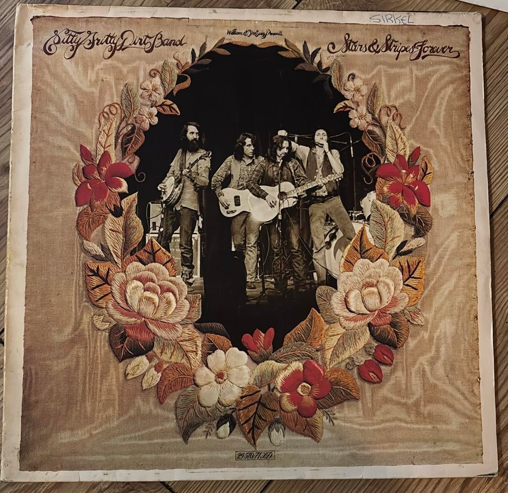 Vinyl Lp Nitty Gritty Dirt Band “stars on stripes forever”, Cd's en Dvd's, Vinyl | Rock, Ophalen of Verzenden, Gebruikt, 12 inch