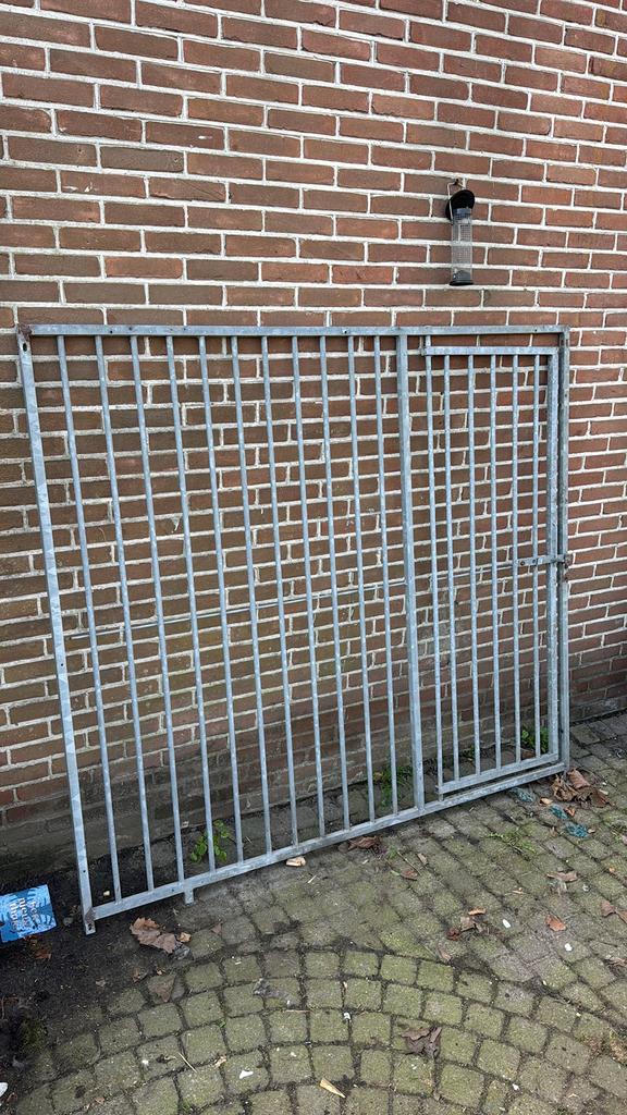 Hondenkennel kenneldeel kennelpaneel met deur, Dieren en Toebehoren, Ophalen of Verzenden, Zo goed als nieuw, 110 cm of meer, 100 cm of meer