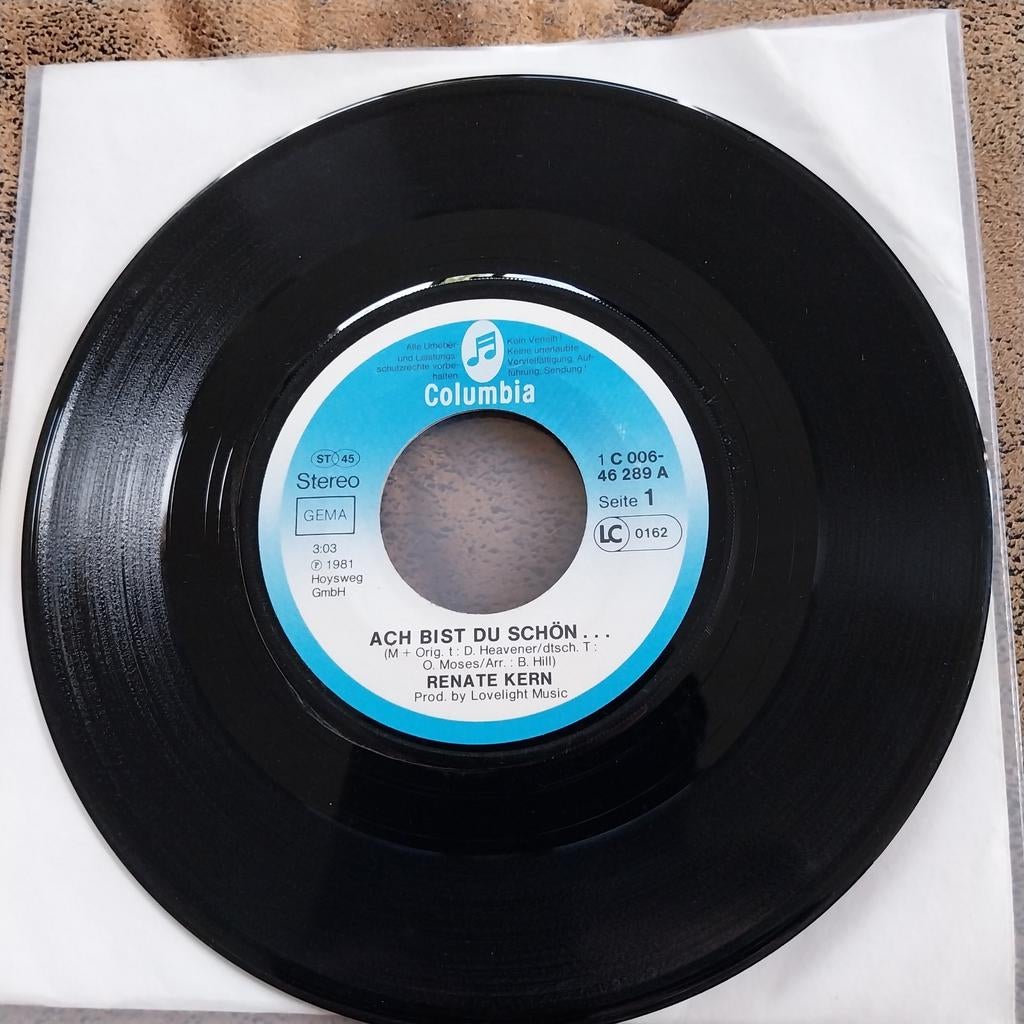 Renate Kern - Ach Bist Du Schön / Oh Denk Daran single, Ophalen of Verzenden