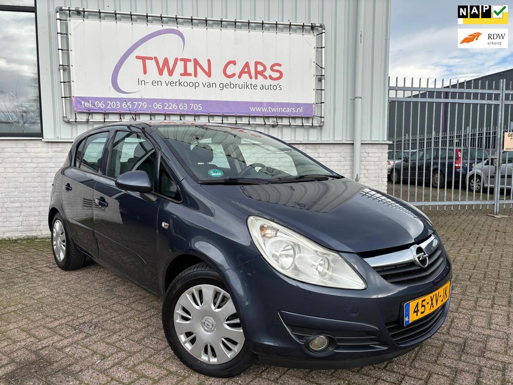 Opel Corsa 1.2-16V Enjoy 5drs Airco, Voorwielaandrijving, Gebruikt, 4 cilinders, 1229 cc