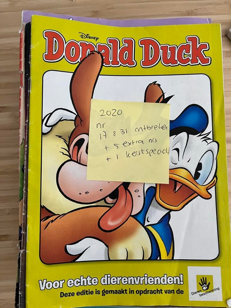 Donald duck jaargang 2020, Verzamelen, Tijdschriften, Kranten en Knipsels, Ophalen, 1980 tot heden, Tijdschrift