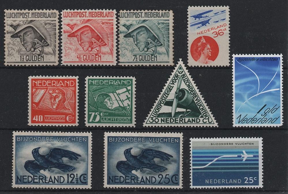 Luchtpost LP 4 t/m 16 (ex 12-13) ONGEBRUIKT, Ophalen of Verzenden, T/m 1940, Postfris