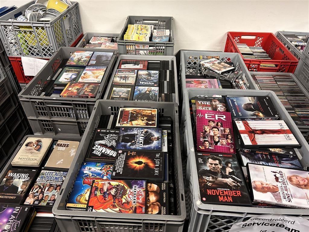 MOOIE ACTIE !!! 100 DVD's voor €10 !!, Alle leeftijden, Ophalen of Verzenden, Gebruikt