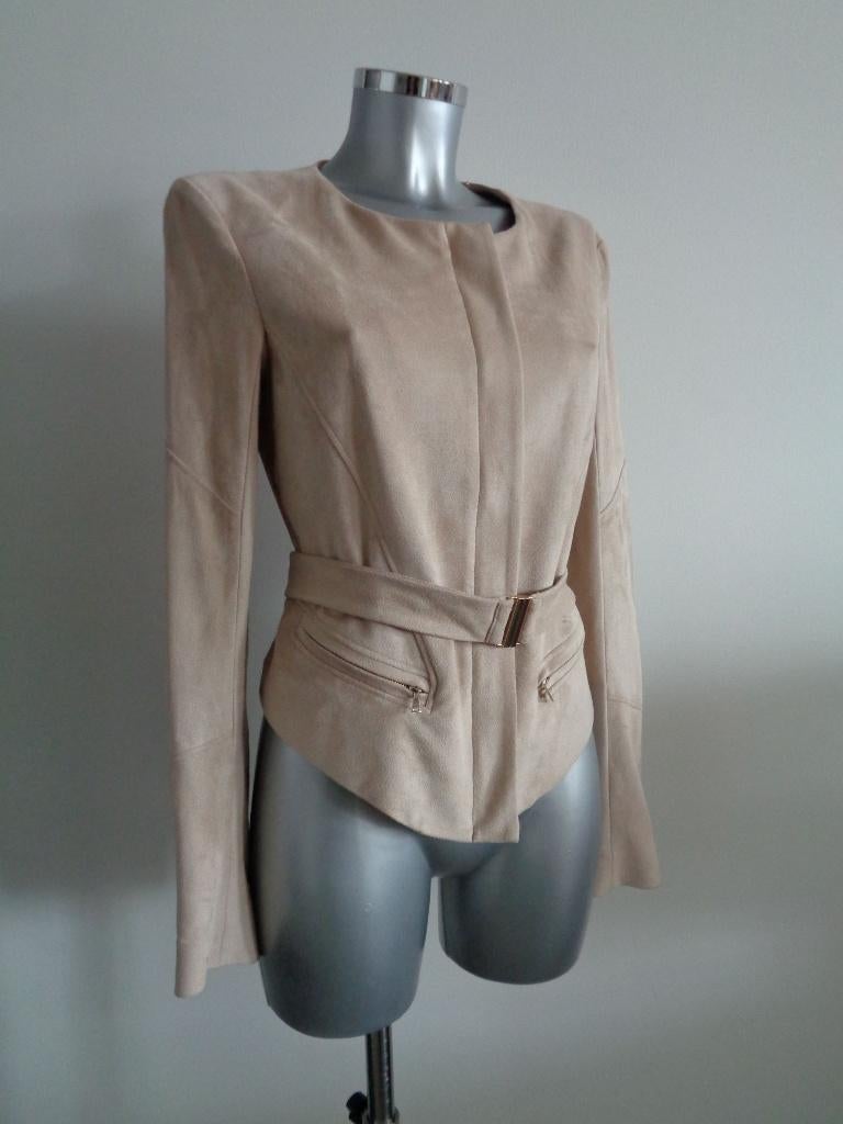 Guess - Marciano - Los Angeles jasje, suedine, NIEUW, small, Guess, Bruin, Nieuw, Ophalen of Verzenden