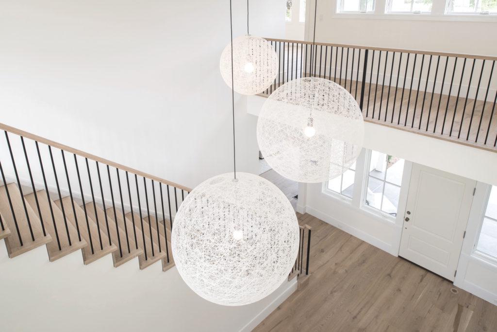 Moooi Random Light Large wit  (105 cm dia ) design lamp, Ophalen, Zo goed als nieuw, 75 cm of meer