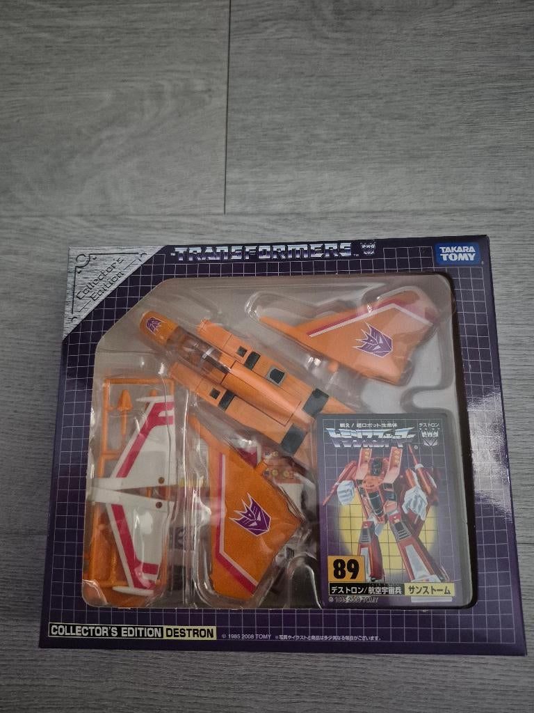 Transformers Takara e-Hobby collector's edition 89 Sunstorm, Overige generaties, Ophalen of Verzenden