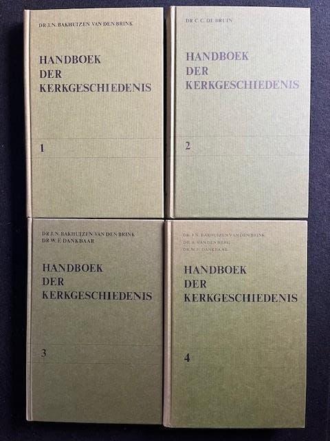 Handboek der kerkgeschiedenis; C.C. de Bruin, 4 delen compl., Ophalen of Verzenden, Gelezen