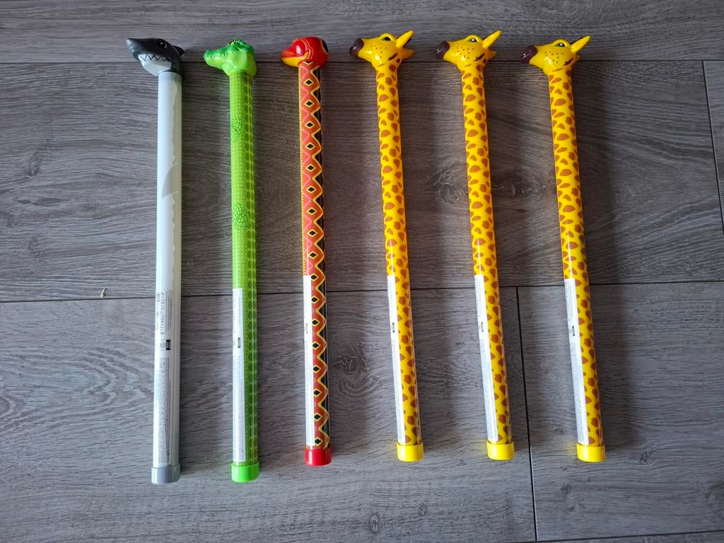 Dierengeluiden buizen 6x nieuw, Ophalen of Verzenden, Nieuw