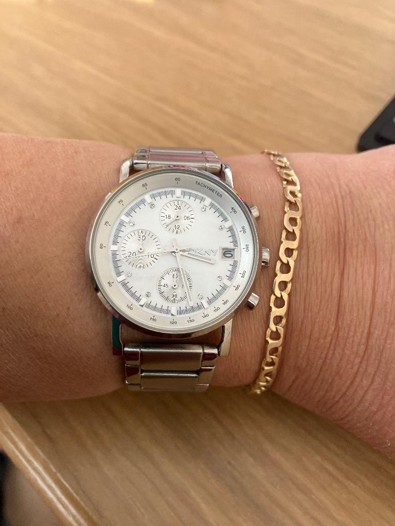 DKNY horloge NY4331, Sieraden, Tassen en Uiterlijk, Horloges | Dames, Staal, DKNY, Polshorloge, Ophalen of Verzenden