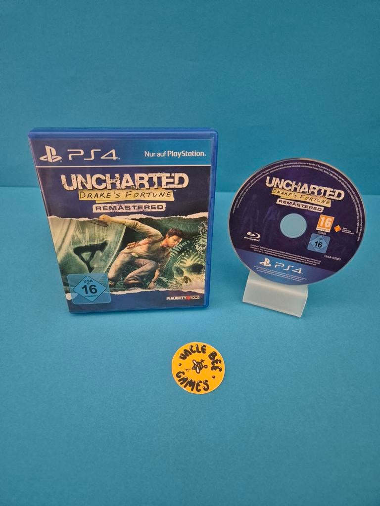 Uncharted Drake's Fortune Remastered, Avontuur en Actie, Verzenden, Vanaf 16 jaar, 2207 Bridgepointe Pkwy, San Mateo, CA 94404, USA