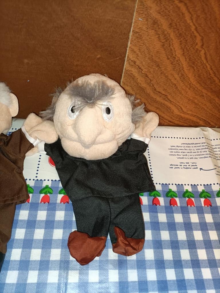 Waldorf en Stattler handpop Oude mannetjes The Muppets, Kinderen en Baby's, Speelgoed | Knuffels en Pluche, Ophalen of Verzenden