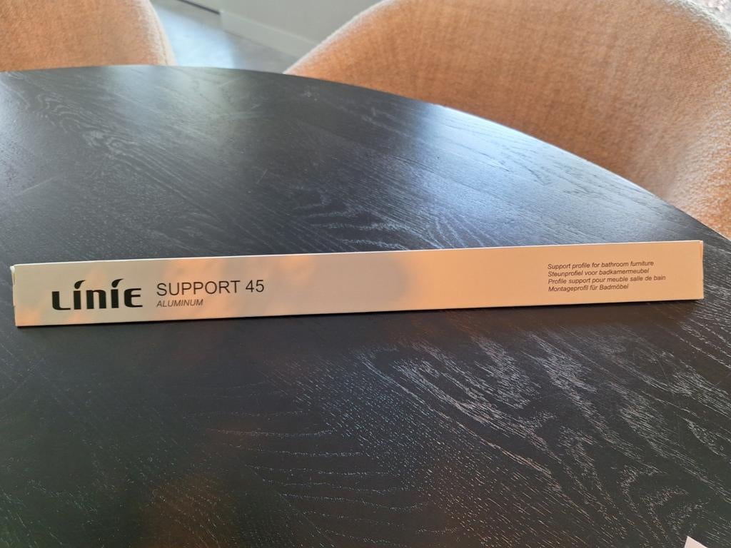 Linie Support 45 Aluminium Steunprofiel Badkamermeubel, Ophalen of Verzenden