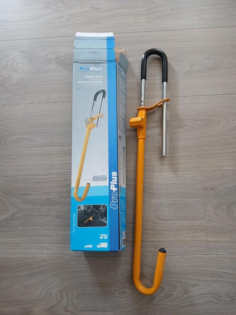 stuurslot pedaal, Ophalen, Zo goed als nieuw