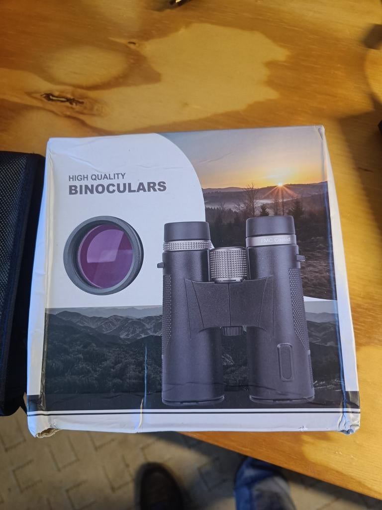 Verrekijker 12x42 - High Quality Binoculars, Audio, Tv en Foto, Optische apparatuur | Verrekijkers, Dakkant (recht), 12 tot 20x