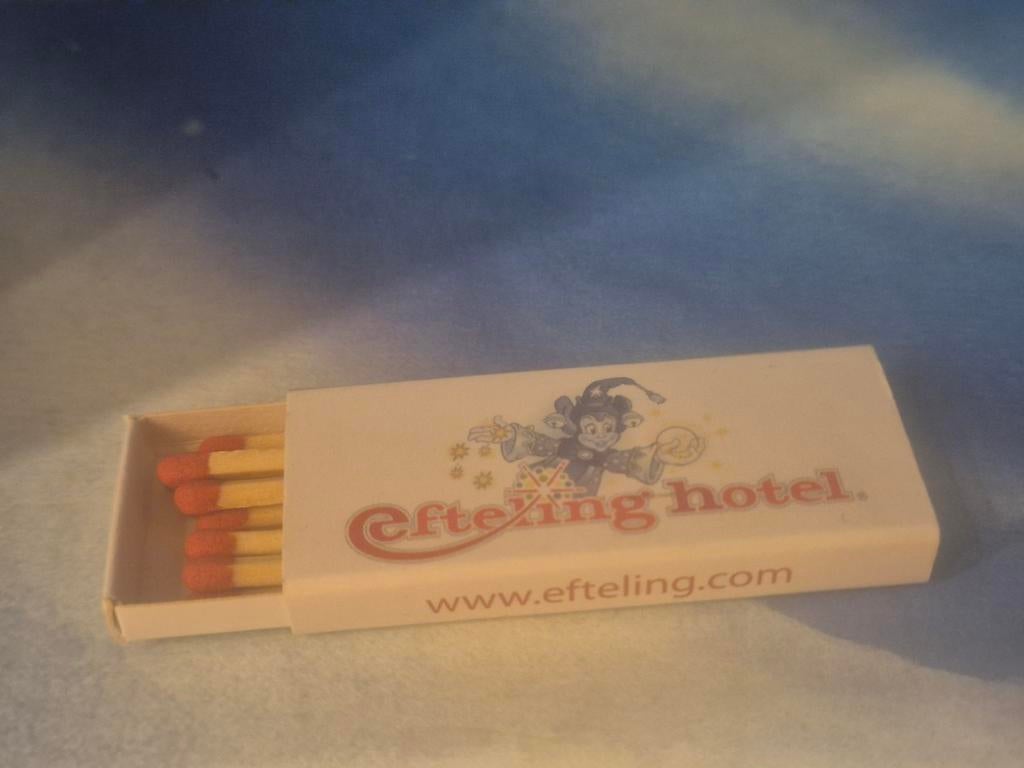 Lucifer doosjes  ongebruikt efteling hotel, Verzamelen, Efteling, Ophalen of Verzenden, Nieuw, Button of Speldje
