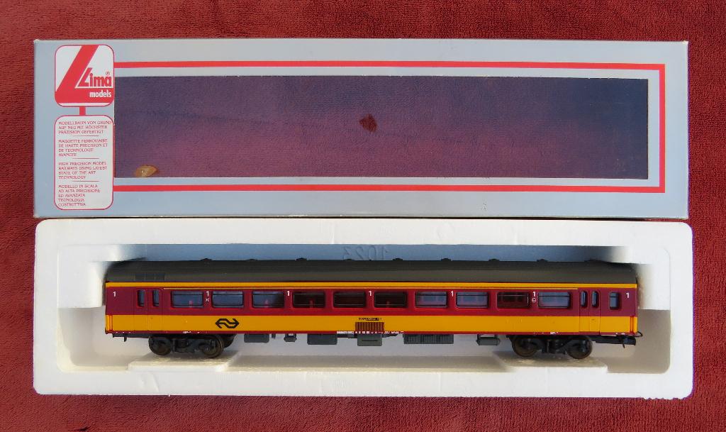Lima 309297. NS ICR Benelux 1e klas rijtuig, Gelijkstroom, Wagon, Ophalen of Verzenden, Lima