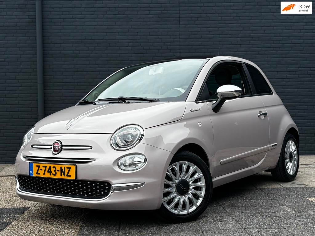 Fiat 500 1.0 Hybrid Dolcevita | Pano | Leder, Auto's, Fiat, Bedrijf, Te koop, ABS, Airbags, Airconditioning, Bluetooth, Boordcomputer