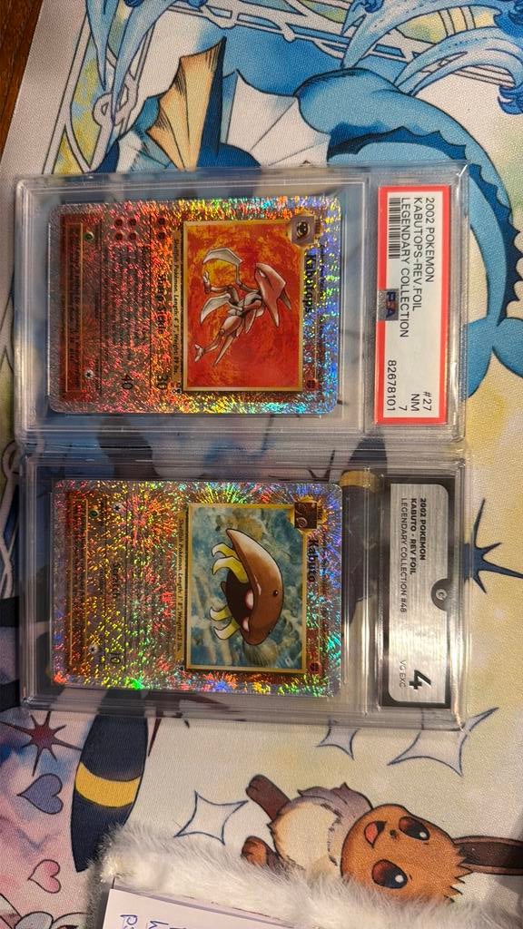 Kabuto & kabutops legendary, Hobby en Vrije tijd, Verzamelkaartspellen | Pokémon, Ophalen of Verzenden, Zo goed als nieuw
