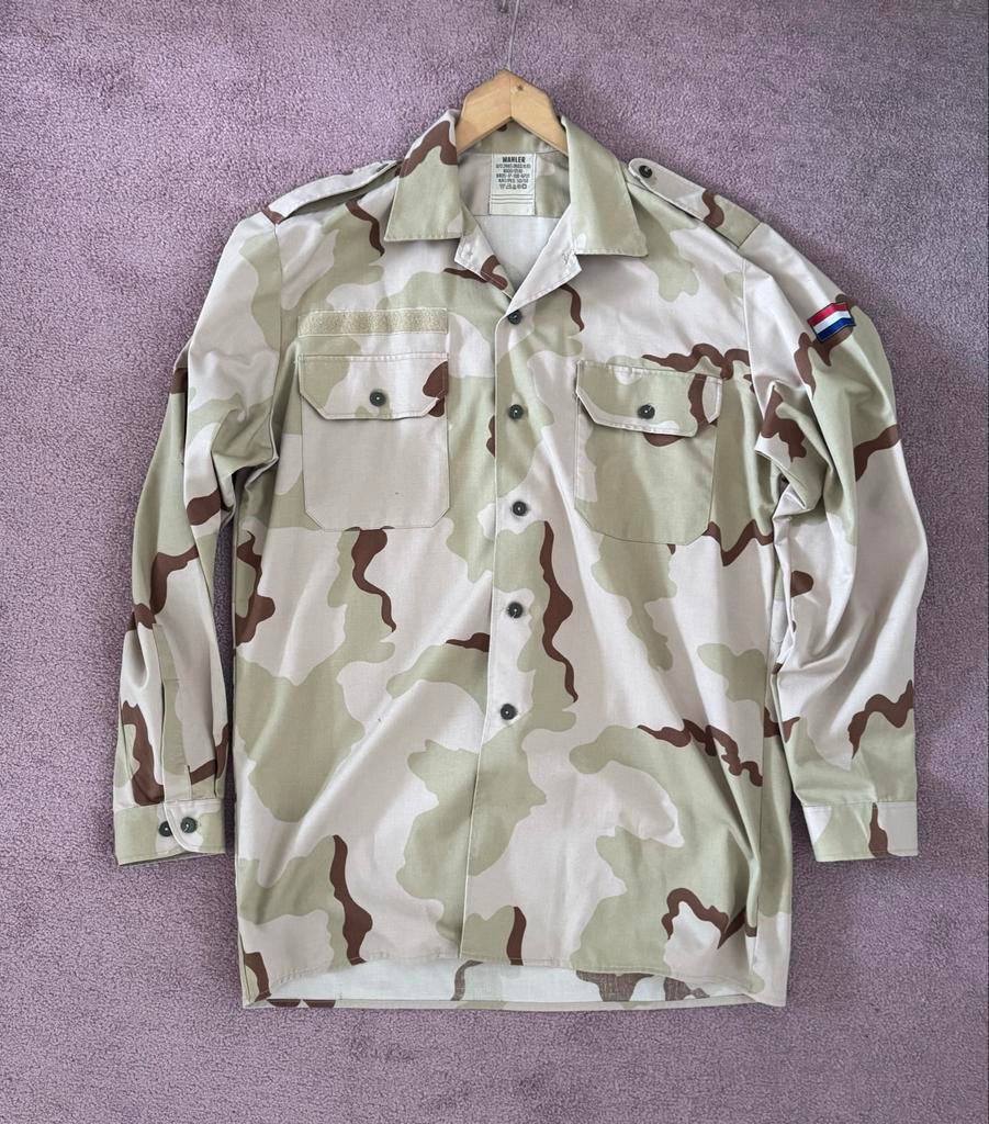 Nederlands militair camouflage overhemd, Ophalen of Verzenden, Landmacht, Nederland, Kleding of Schoenen