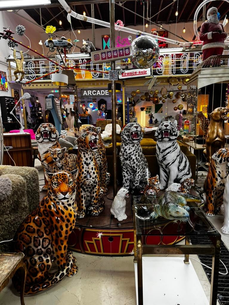 Grootste collectie dieren beelden uit italie van porselein!, Ophalen of Verzenden, Dier