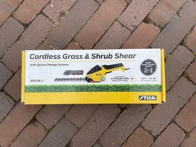 Stiga grastrimmer en heggenschaar, Tuin en Terras, Ophalen, Gebruikt, Elektrisch, Stiga