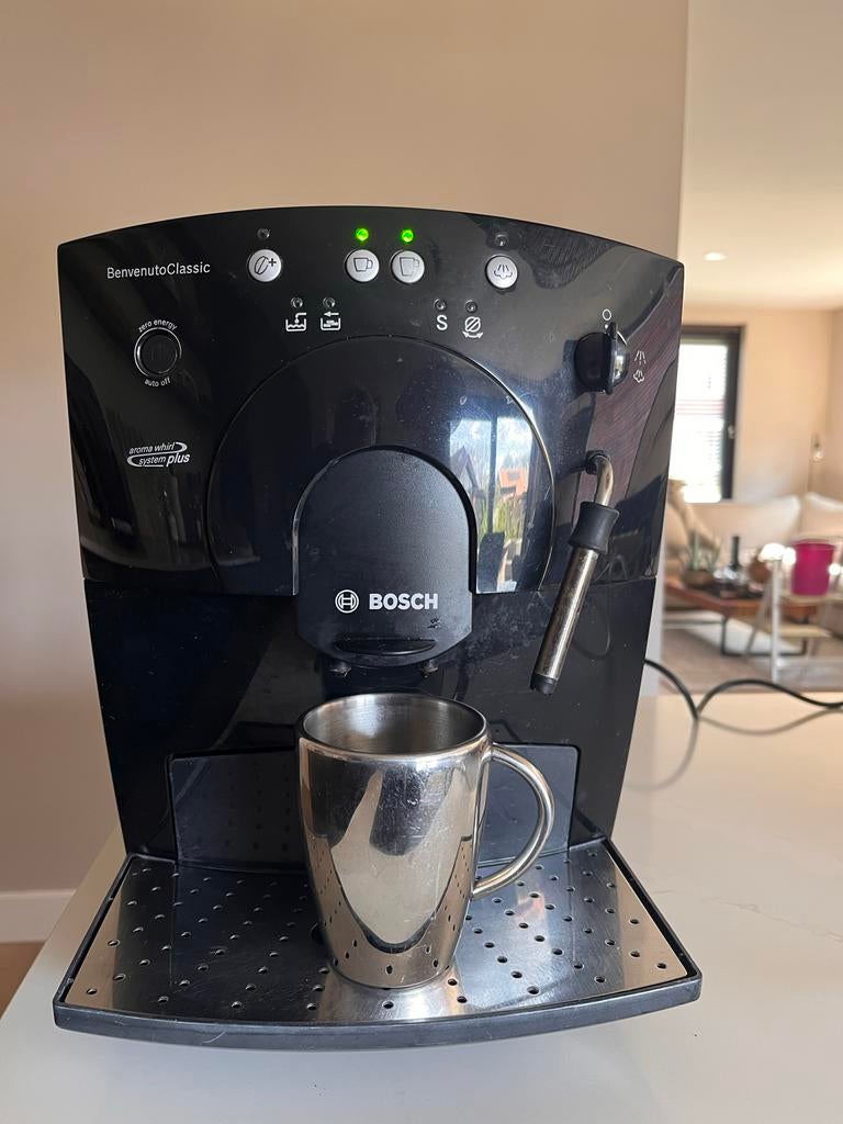 Bosch Benvenuto Classic bonen koffiezetapparaat, Gebruikt, Koffiemachine, Koffiebonen, 4 tot 10 kopjes